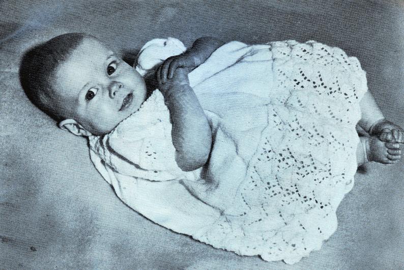 PDF book of 11 baby knit patterns vintage 50s designs baby image 0