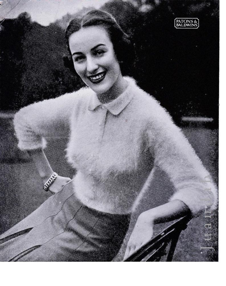 PDF 1950s knits for women entire book of patterns 10 designs image 0