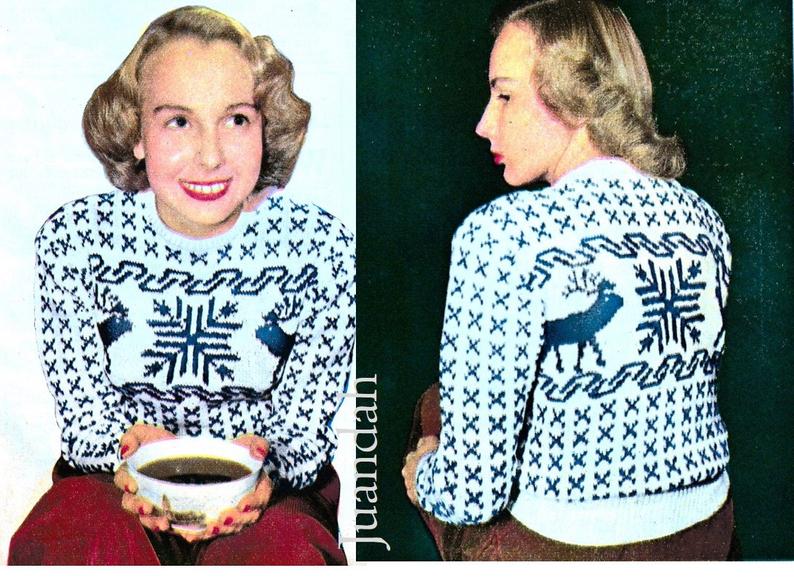 PDF book of 38 vintage 1950s women's children's and image 0