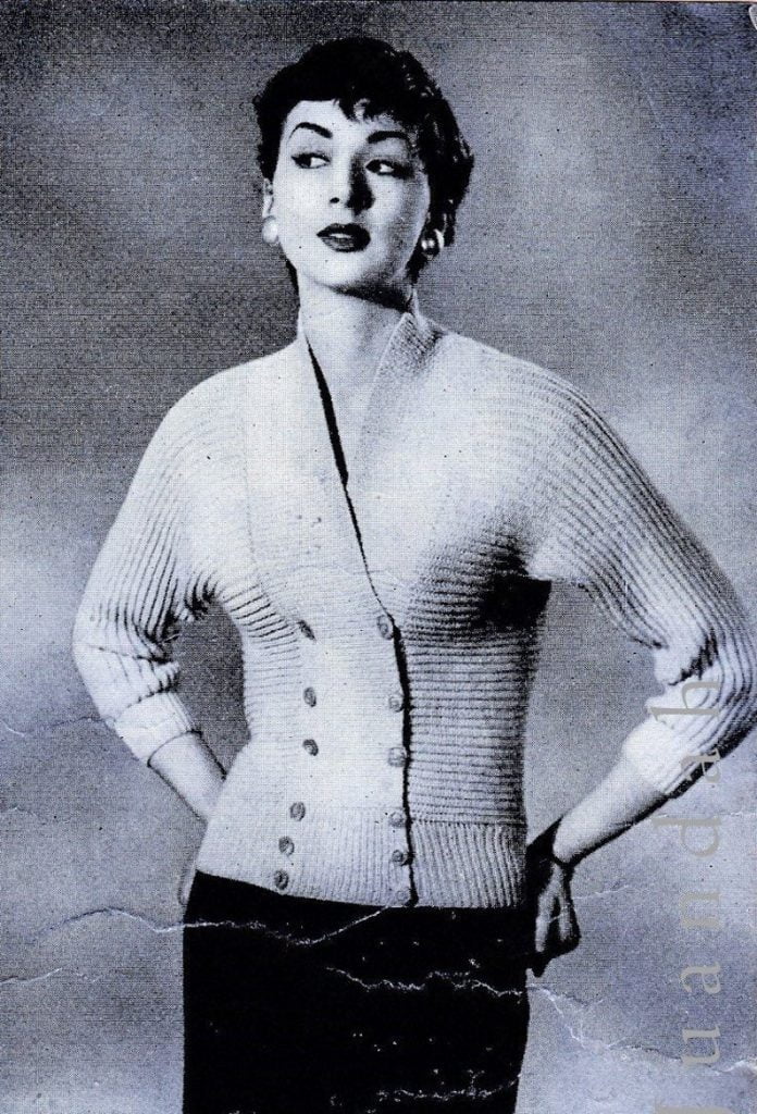 Vintage knitting pattern book from the 1950s  9 women's image 0