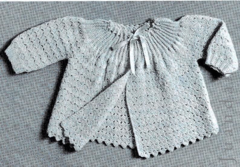 PDF book of 30 vintage baby knits 30 designs for cardigans image 0