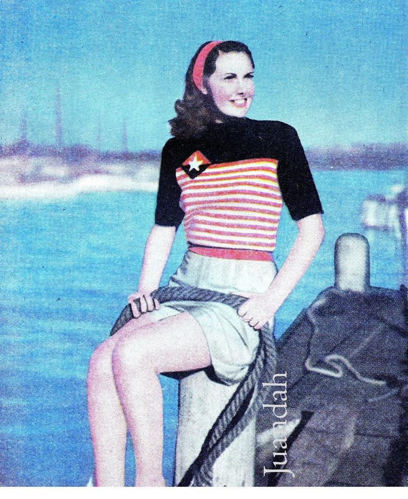 PDF book of 47 vintage 1940s women's men's image 0