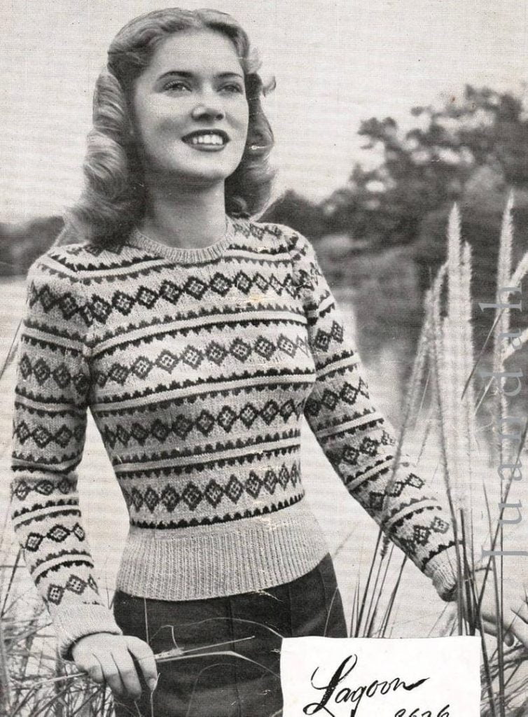 PDF book of vintage 1940s women's knitting patterns 9 image 0