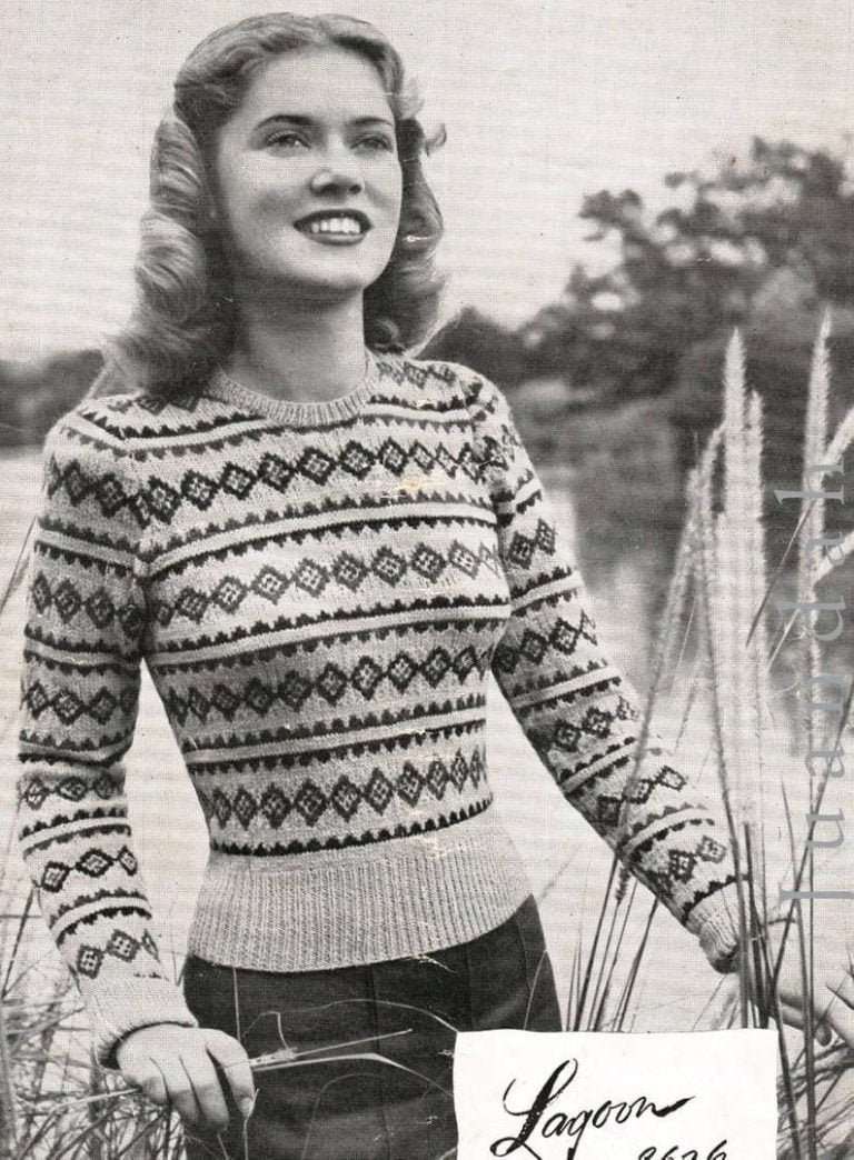 Vintage 1940s Women Sweaters Pictures Photos Patterns Vintage Retro