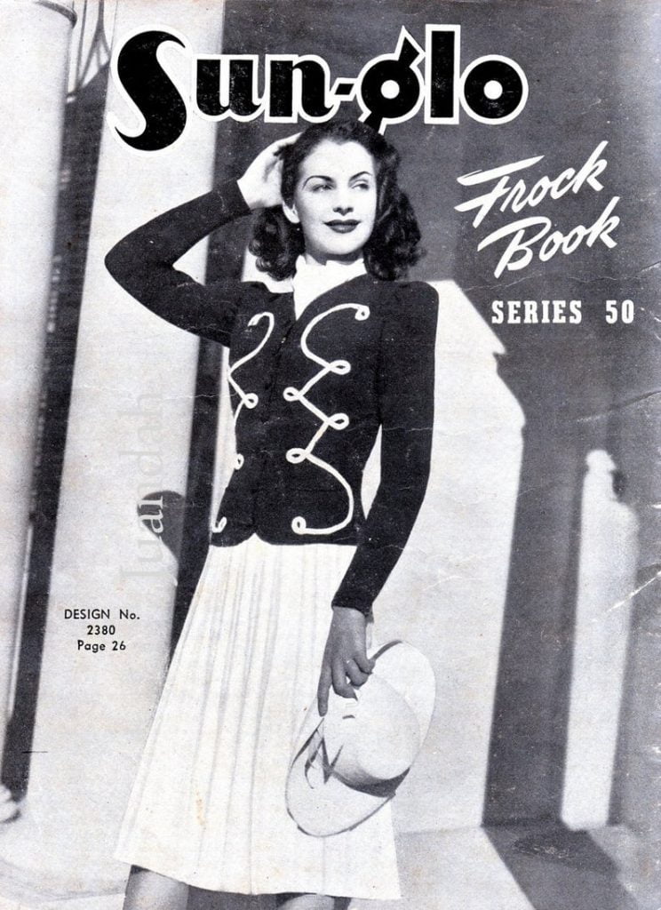 PDF 1940s knitted suits and dresses for women entire book of image 0