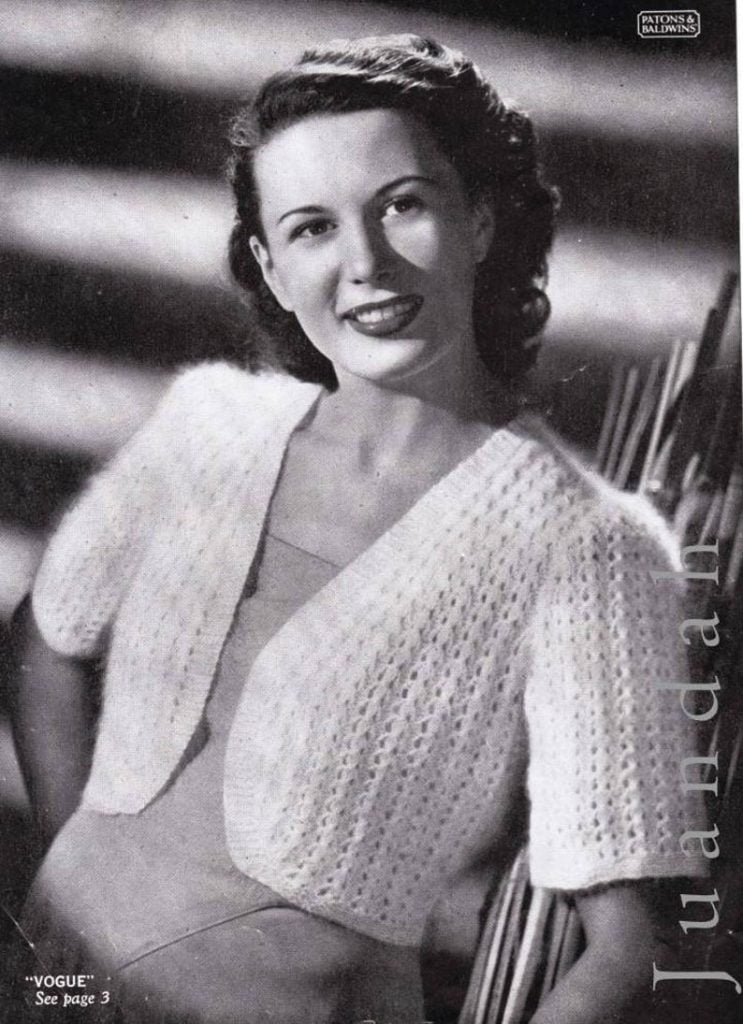 Bolero berets caps hats patterns vintage knitting image 0