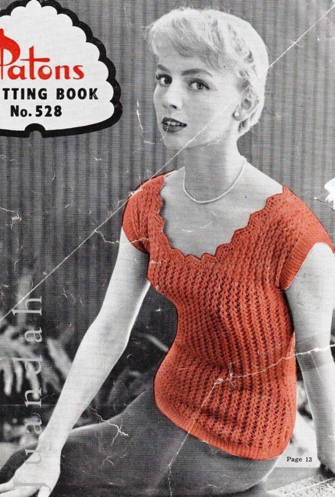 PDF 1950s knits for women entire pattern book 9 women's image 0
