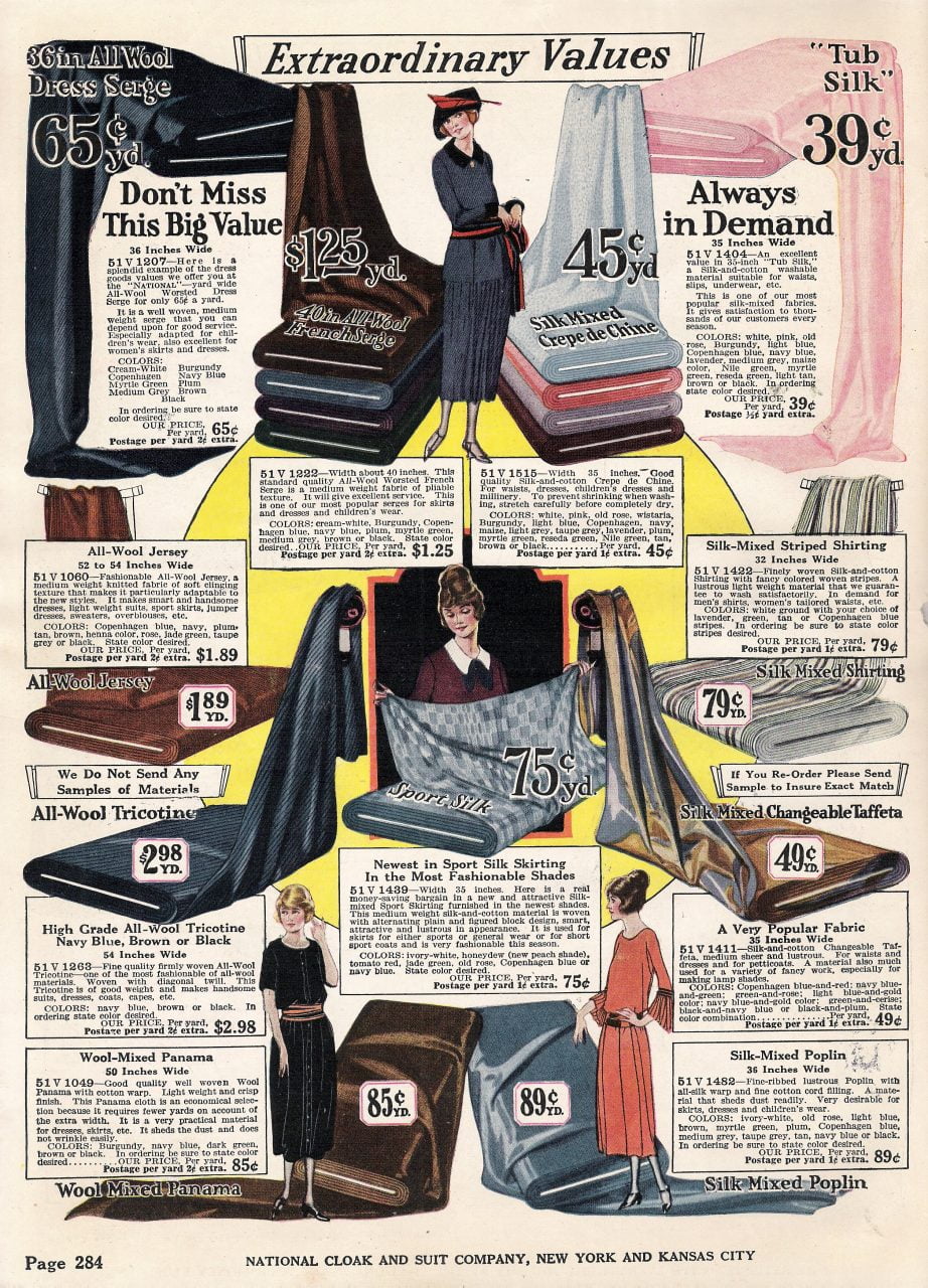 Fabrics & Colors of 1920’s fashions You May Wanna Know VintageRetro