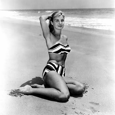 50s Striped Bathing Suits