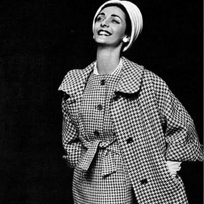 50s Houndstooth Fashion