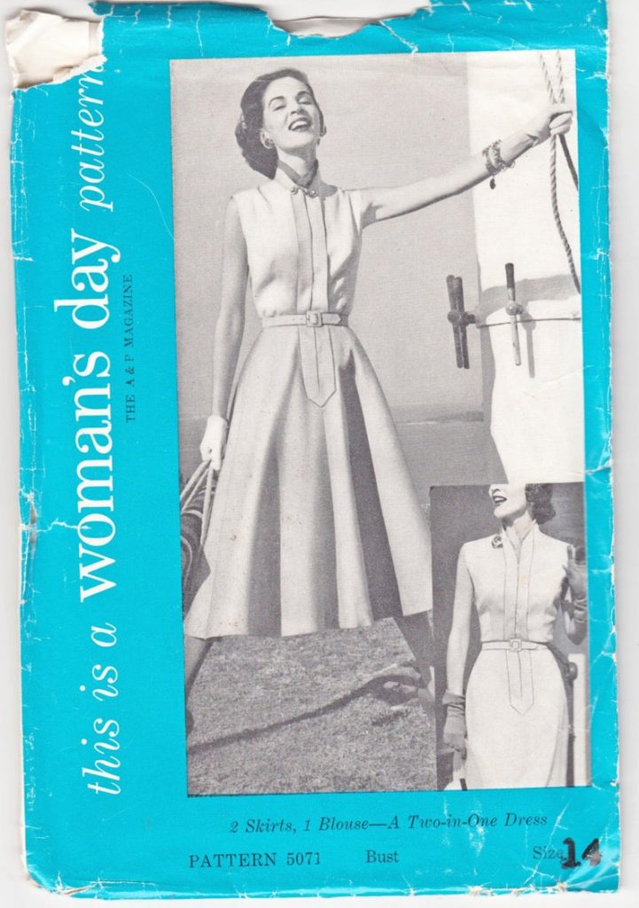 Vintage Sewing Pattern Woman's Day 5071 Ladies' Blouse image 0