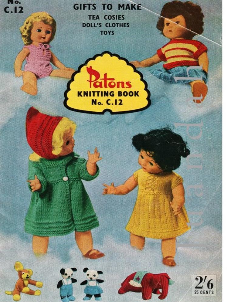 PDF book of vintage craft patterns bazaar and gift patterns image 0
