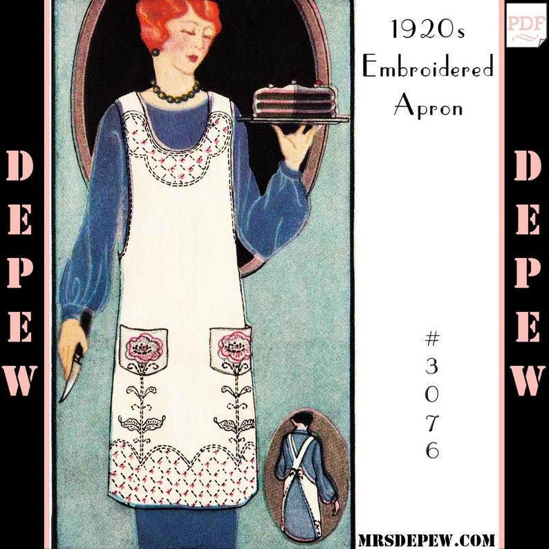 One Size Fits All Vintage Sewing Pattern 1920s Ladies' image 0