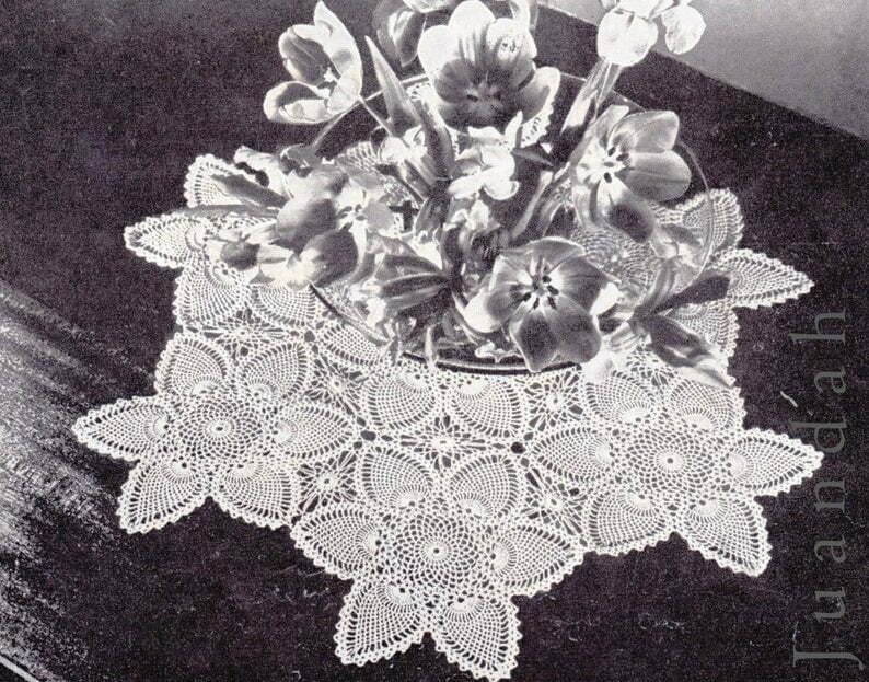 Vintage crochet patterns 1950s 10 patterns runner image 0