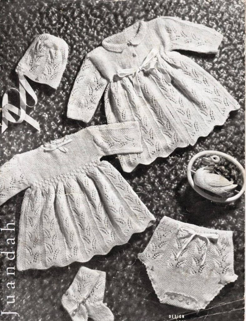 PDF entire book of vintage baby knits 1940s knitting image 0