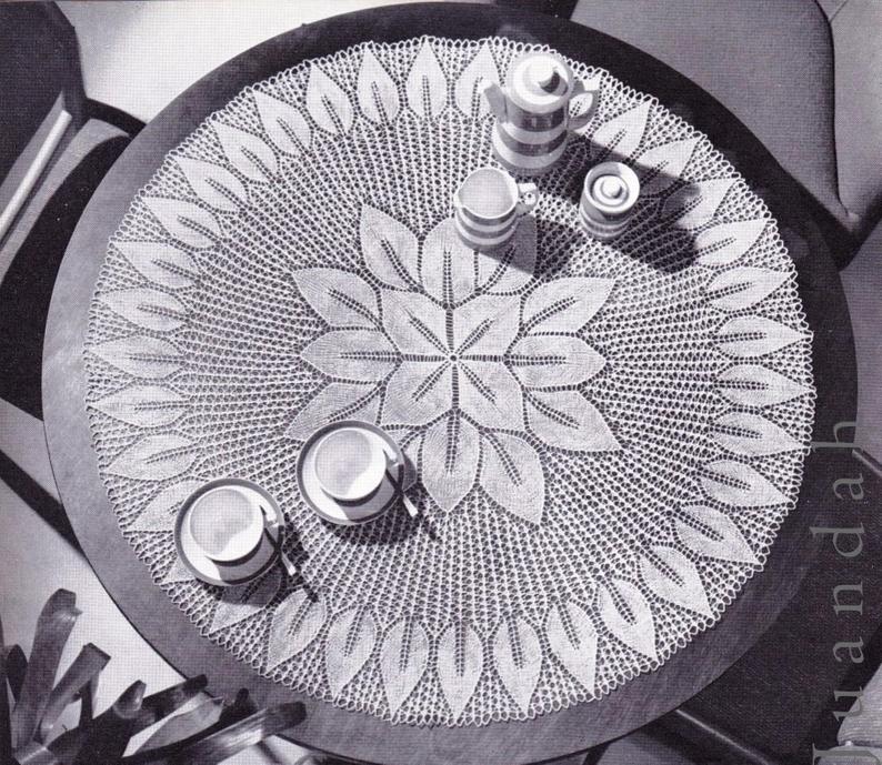 Patterns for hand knitted lace vintage knitting pattern book image 0