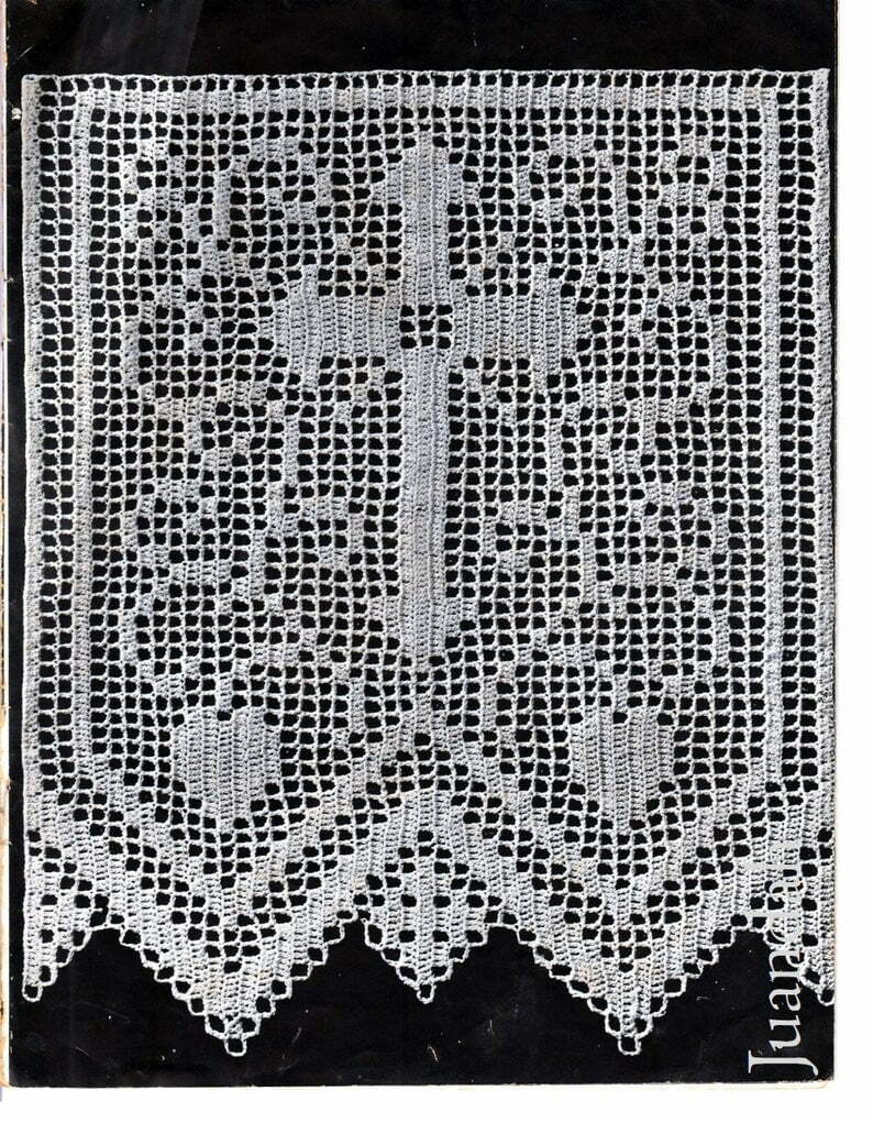 Vintage crochet pattern book 1950s crochet edgings crochet image 0