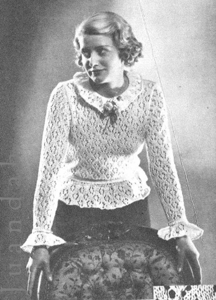 Antique knitting and crochet patterns in PDF 23 patterns of image 0