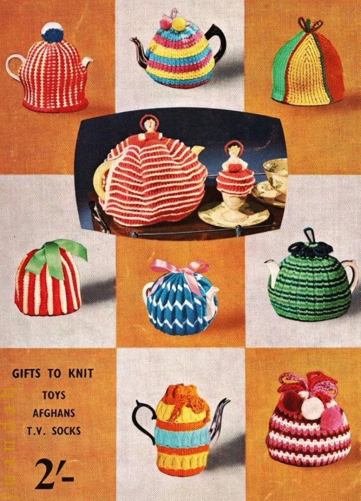 PDF pattern book tea cosies craft stall novelty knits and image 0