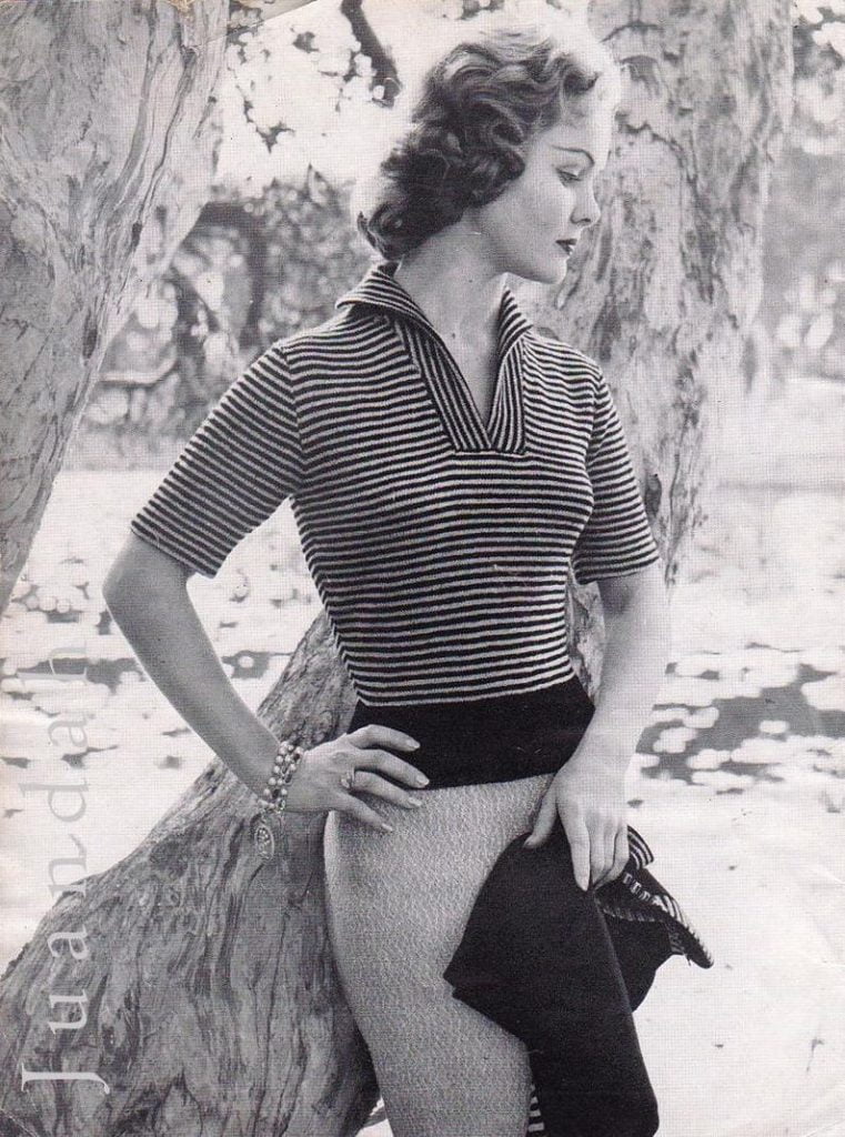 Instant download book of vintage women's knitting 1950s image 0