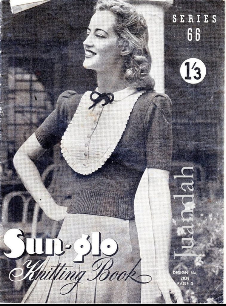 PDF book of 1940s knits for women 13 patterns in all image 0
