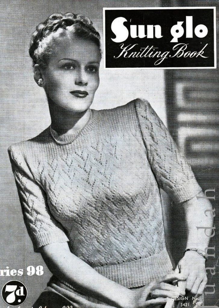 PDF 1940s knits for women entire book of patterns 8 image 0