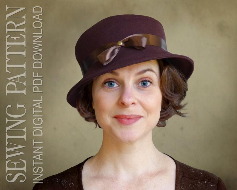 SEWING PATTERN  Robin  Bucket Cloche Hat for Child or Adult image 0