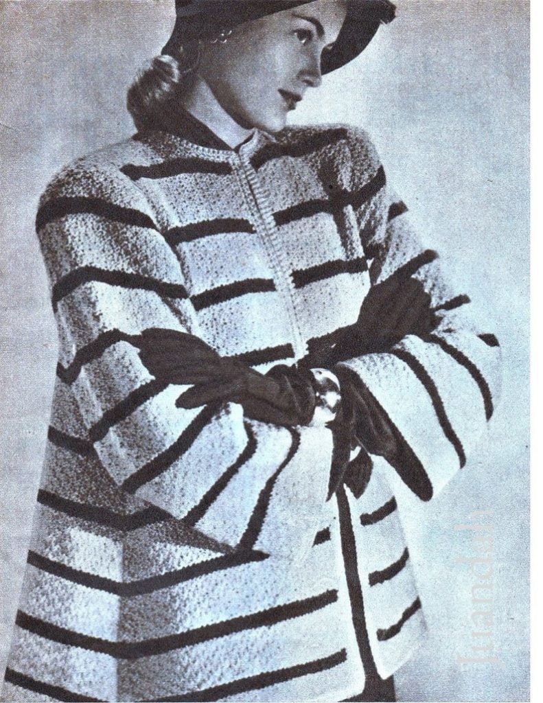 PDF book of 34 vintage patterns 1950s women's men's image 0