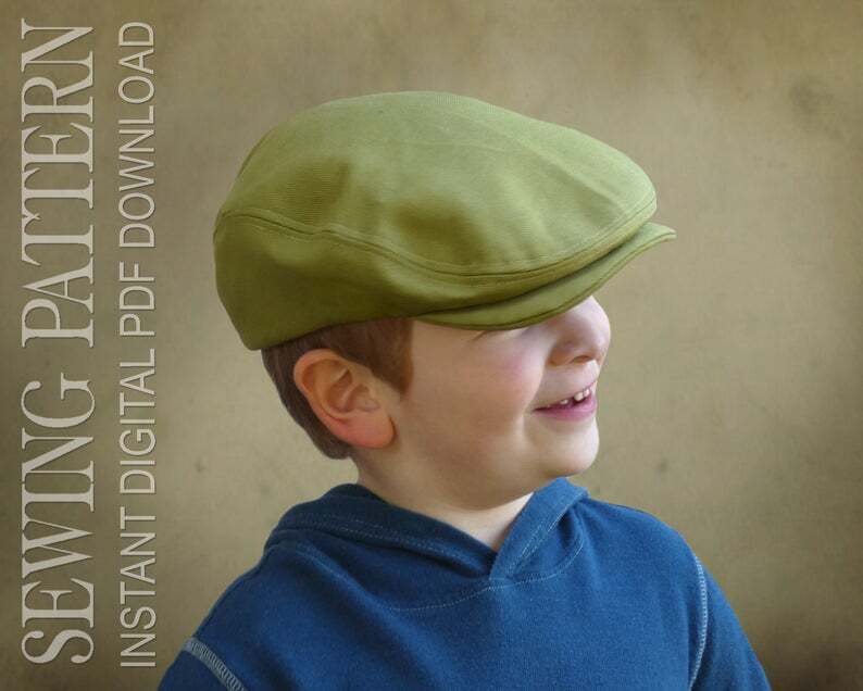 SEWING PATTERN  Wyeth Classic Flat Cap for Child or Adult  image 0