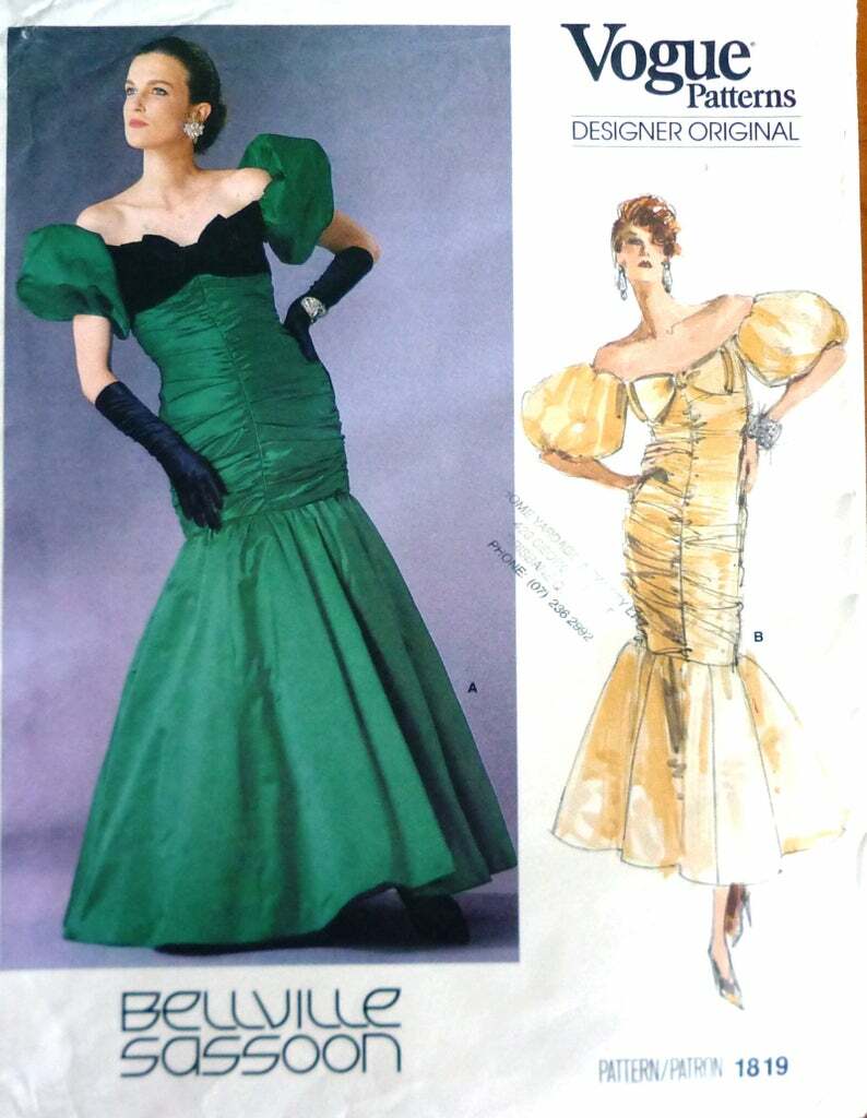 80's evening wear