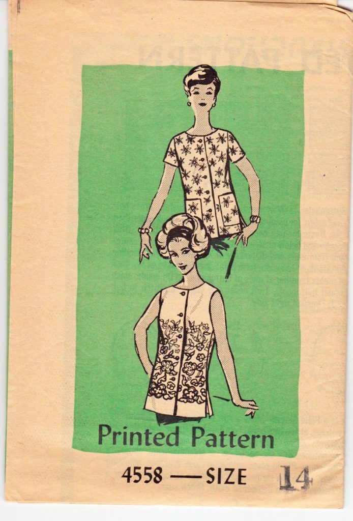 Vintage Sewing Pattern 1960's Misses Blouses Anne Adams image 0