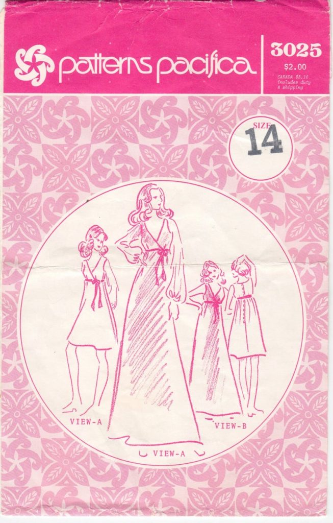 Vintage Sewing Pattern Patterns Pacifica 3025  Maxi Dress Mod image 0