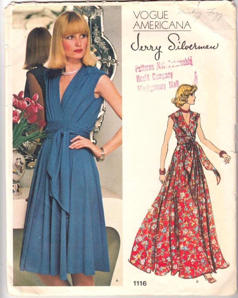 Vintage Sewing Pattern Vogue Americana 1116 Original Jerry image 0