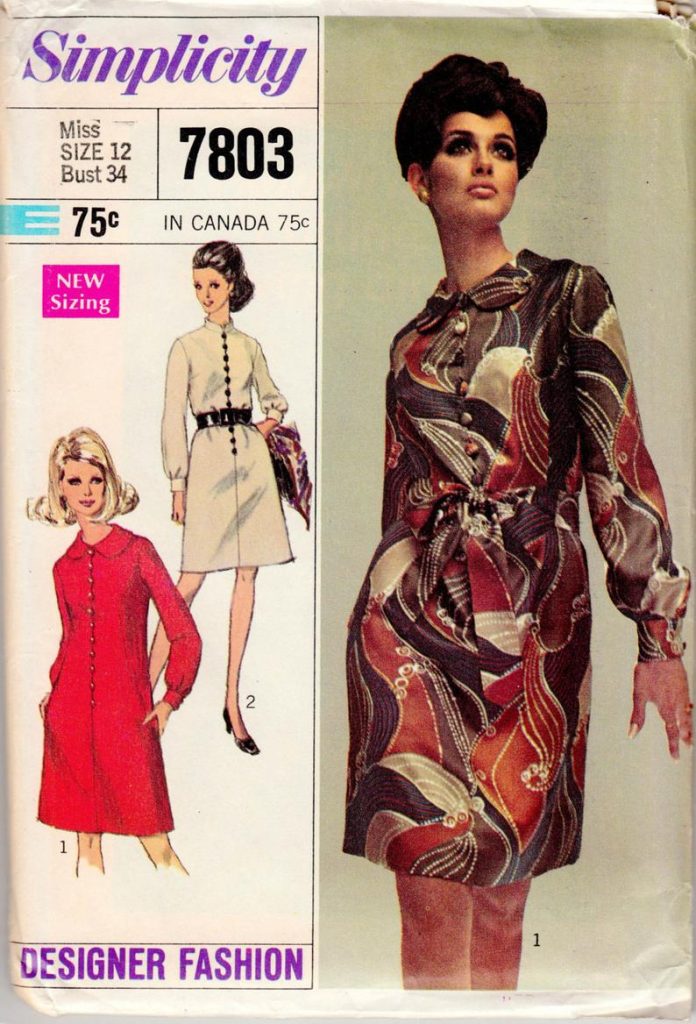 Vintage Sewing Pattern 1960s Simplicity 7803 Ladies' image 0