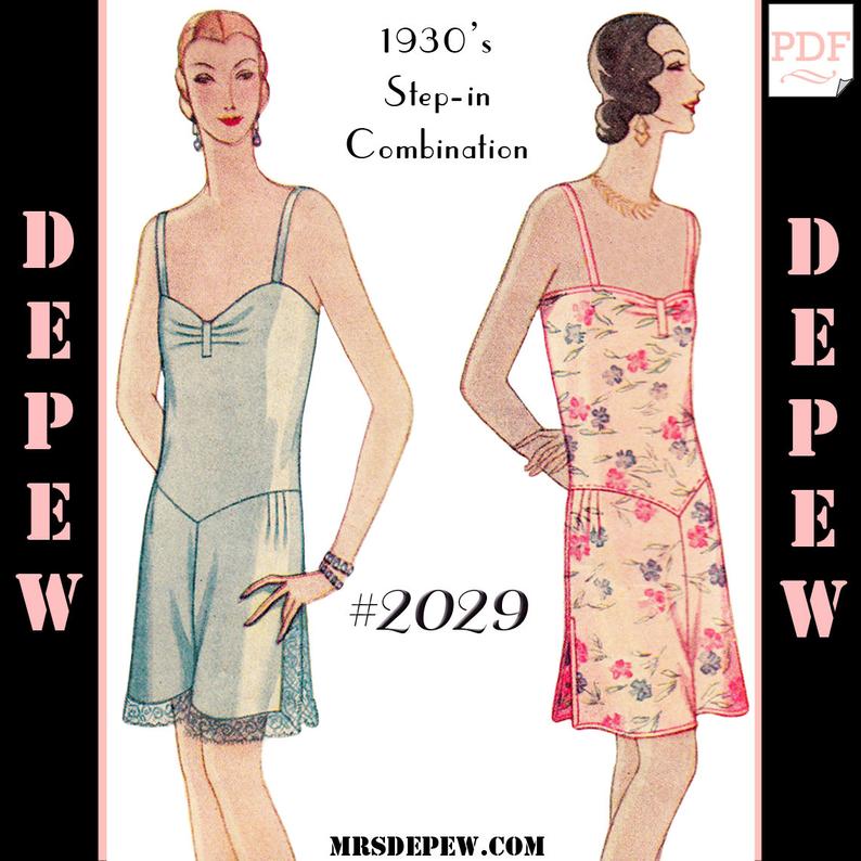 Vintage Sewing Pattern Reproduction Multi-Size 1920's image 0