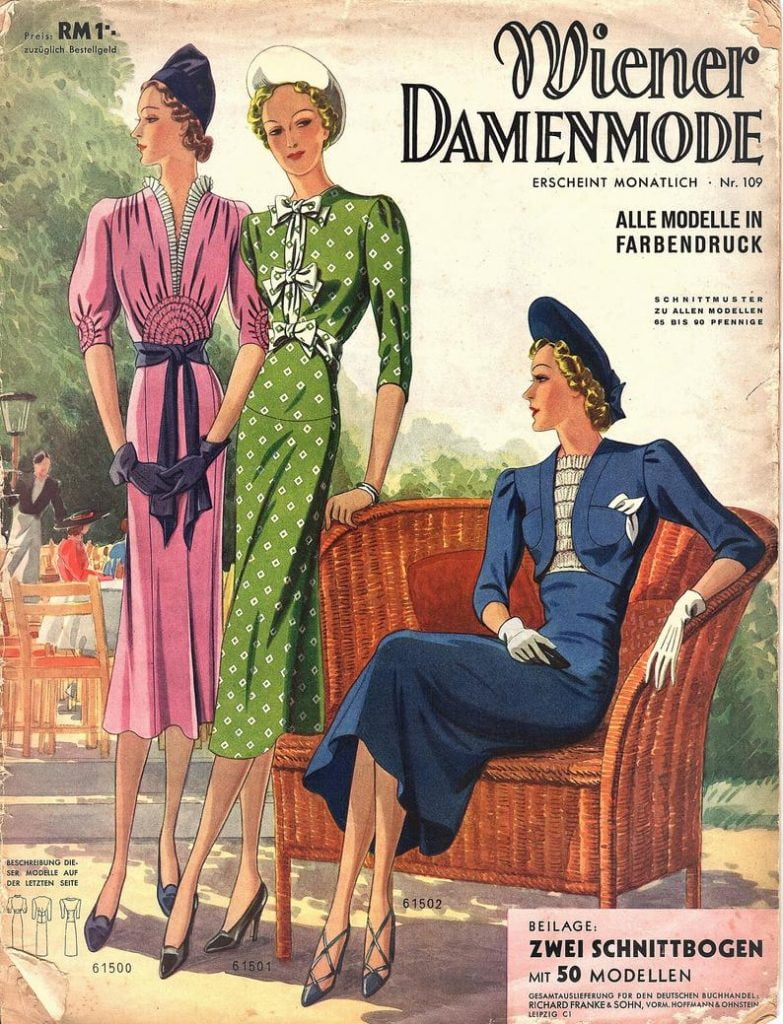 Late 1930s Fashion Catalog Magazine:  Instant Digital Download image 0