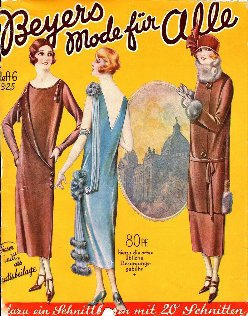 1925 Beyers Mode fur Alle Book 6 DIGITAL UPLOAD image 0