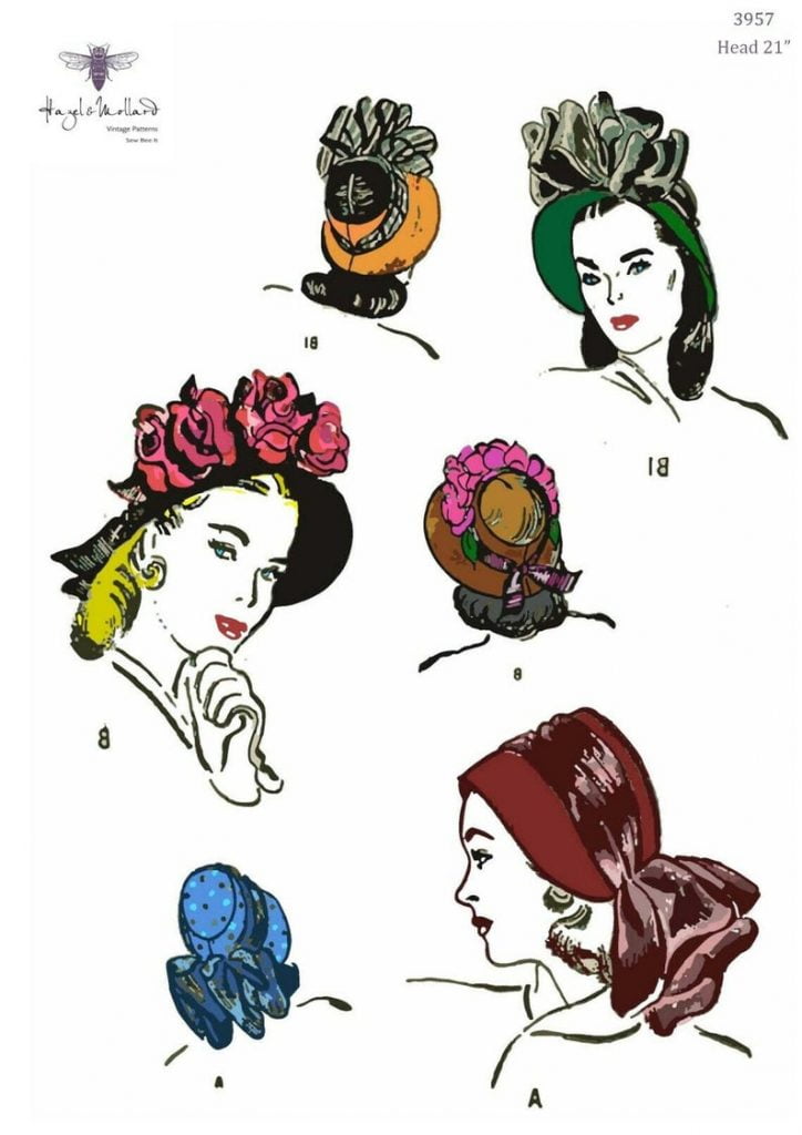 Vintage 1940's Sewing Pattern: Women's Elegant Set of image 0