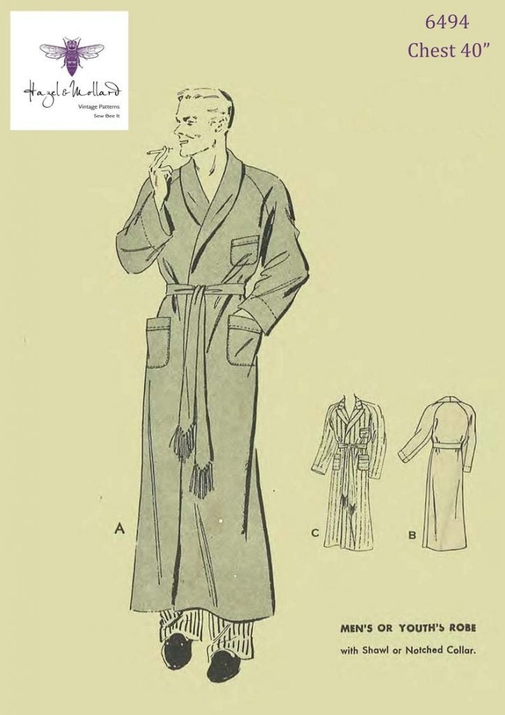 1930's 1940's Vintage Sewing Pattern: Men's image 0