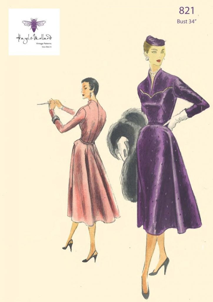 Vintage 1950's Sewing Pattern: Vogue Couturier Design image 0