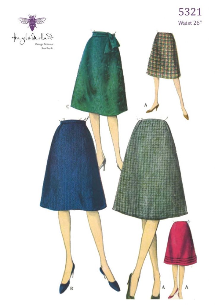 Vintage 1960's Sewing Pattern Vogue Easy To Make Flared image 0