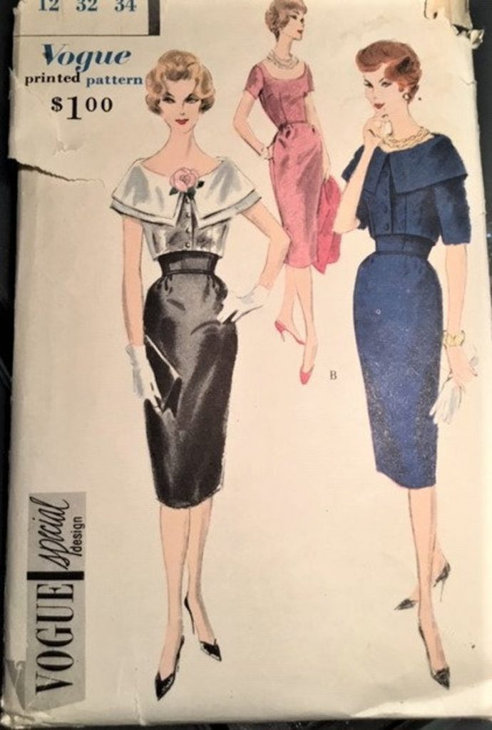 1959 Vogue Special Design 4025 Sz 12 Bust 32 image 0