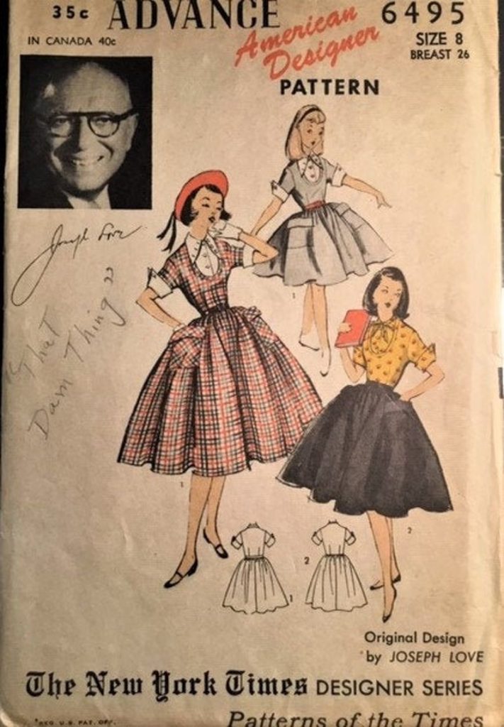 RARE Advance American Designer Joseph Love NYT No. 6495 Size image 0