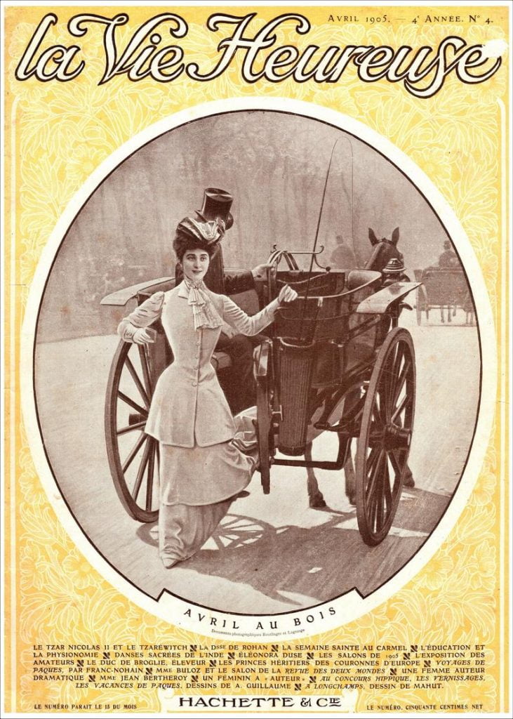 1905 La Vie Heureuse April No 4 French Magazine DIGITAL UPLOAD image 0