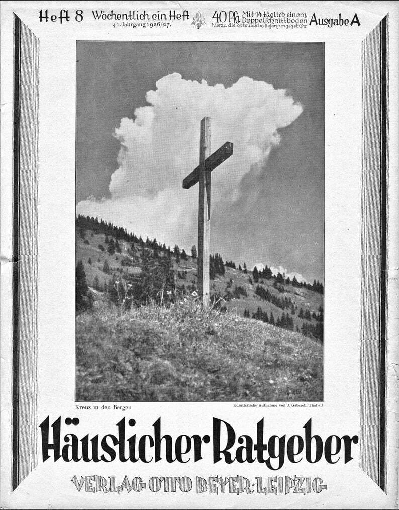 1926/27 Hauslicher Ratgeber Book 8 DIGITAL UPLOAD image 0