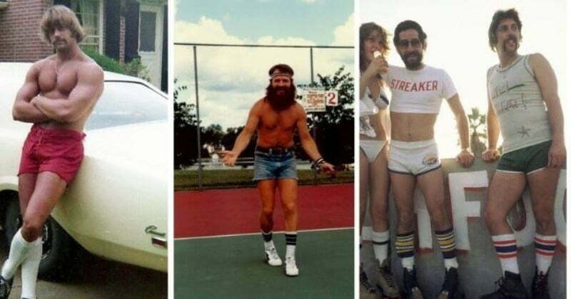 men's shorts in the 80s