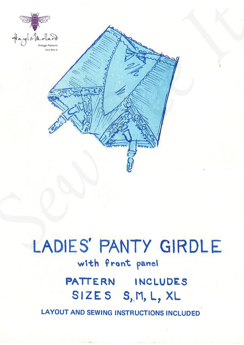 Vintage 1960's Sewing Pattern: Ladies' Panty Girdle image 0