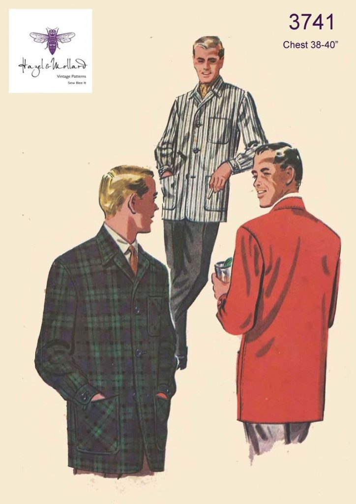Vintage 1950's Sewing Pattern: Men's long Length image 0