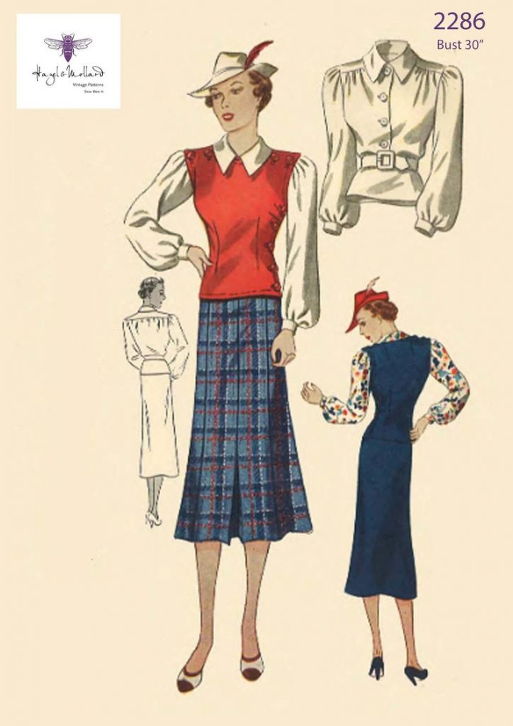 Vintage 1930's Sewing Pattern: Women's Separates  image 0