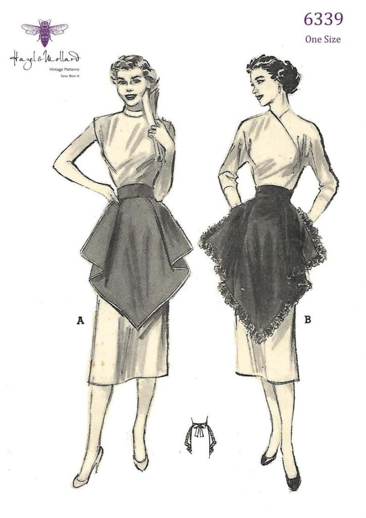 Reproduction Vintage 1950's Sewing Pattern Lady's image 0